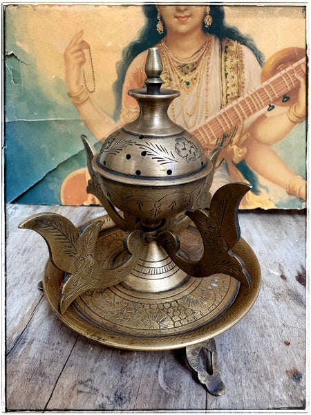 Antique incense burner