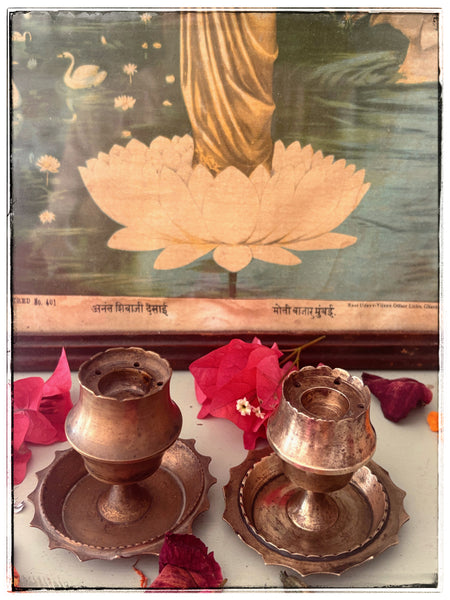 Vintage incense burners