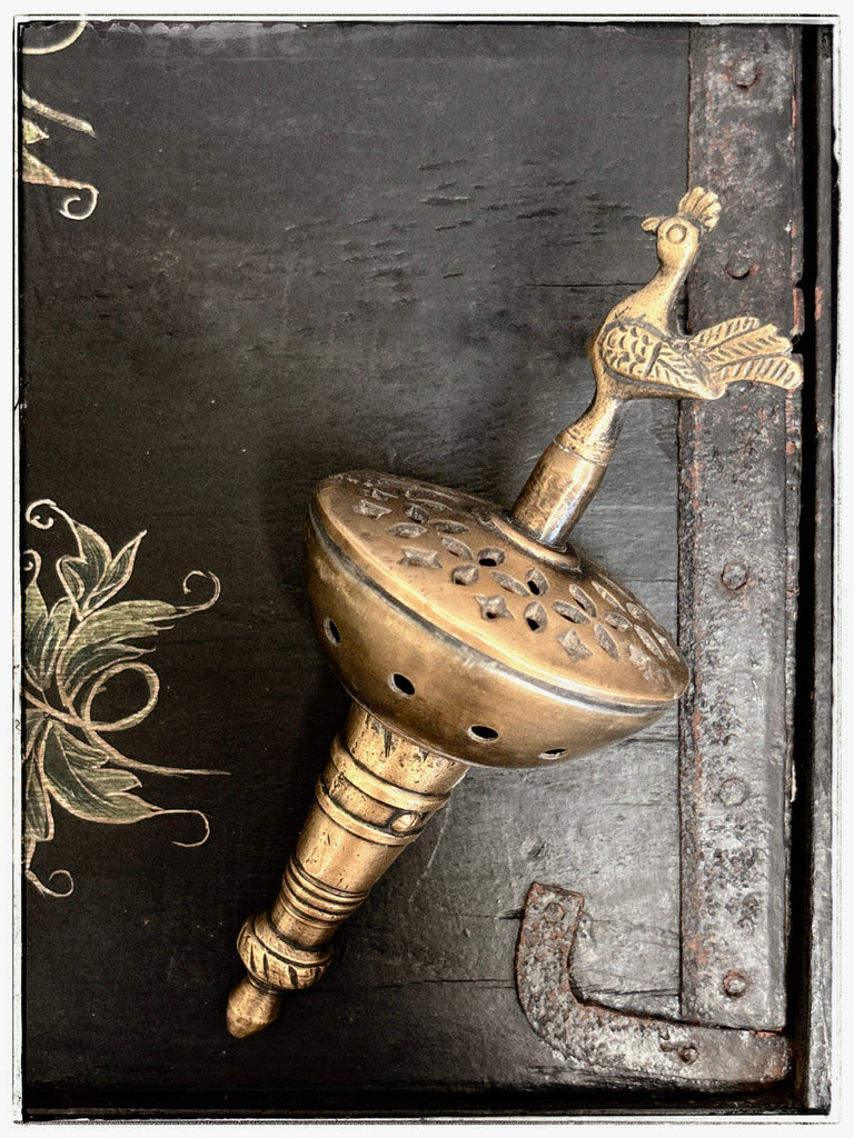 Antique baby rattle