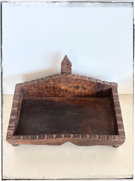 Antique wooden altar