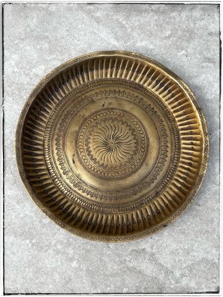 Antique embossed plates