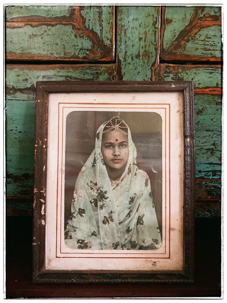 Vintage framed photograph