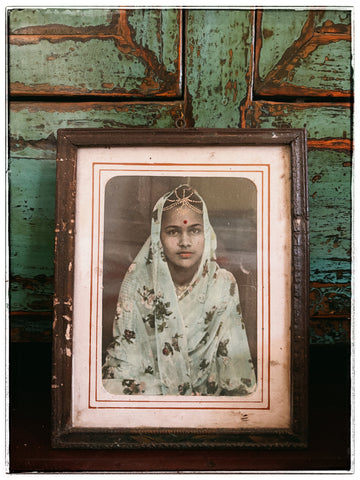 Vintage framed photograph