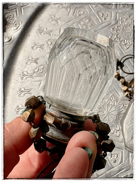 Antique perfume bottles
