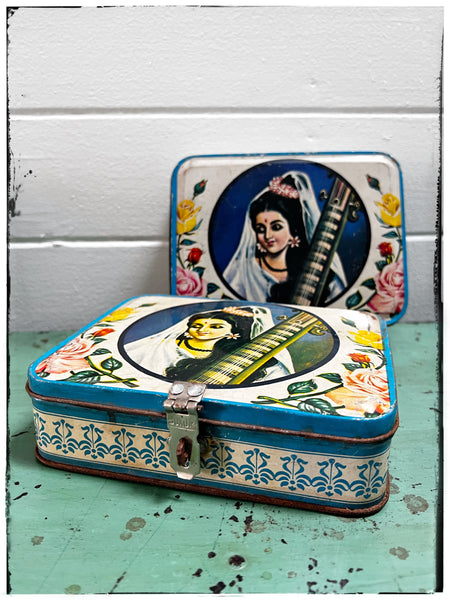 Vintage Mirabai tin