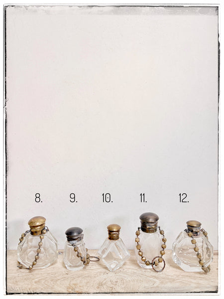 Antique perfume bottles