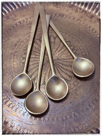 Little brass spoons
