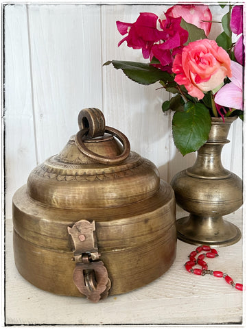 Antique dome tin