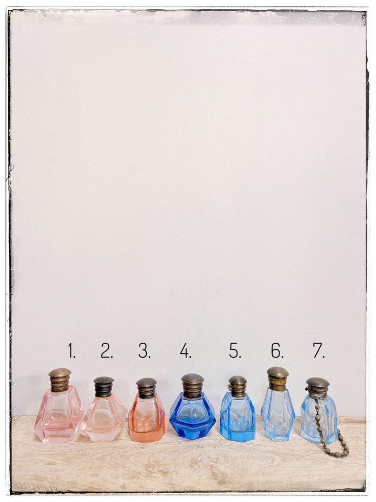 Antique perfume bottles