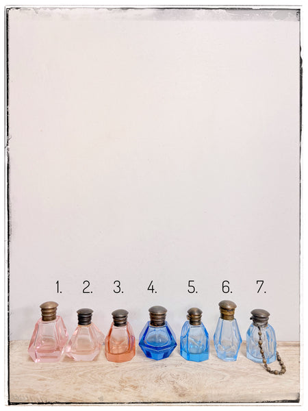 Antique perfume bottles