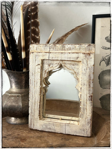 Wooden arch mirrors