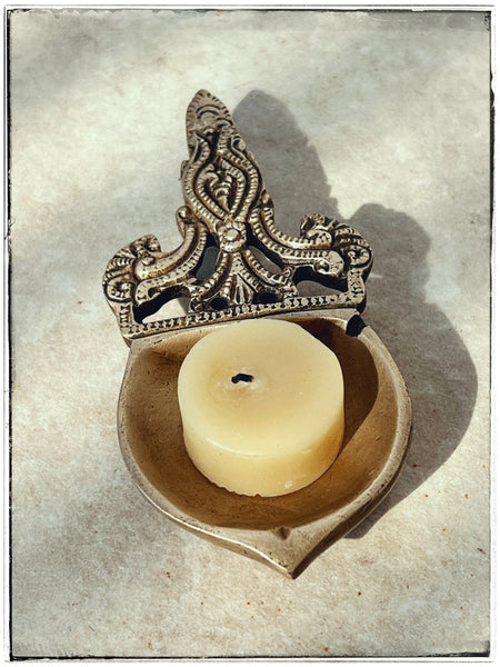 Intricate diya