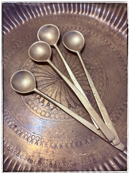 Little brass spoons