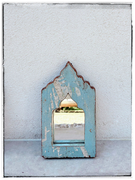 Wooden arch mirrors