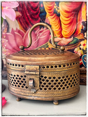 Antique jaali box