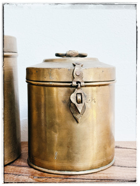 Antique brass bharni