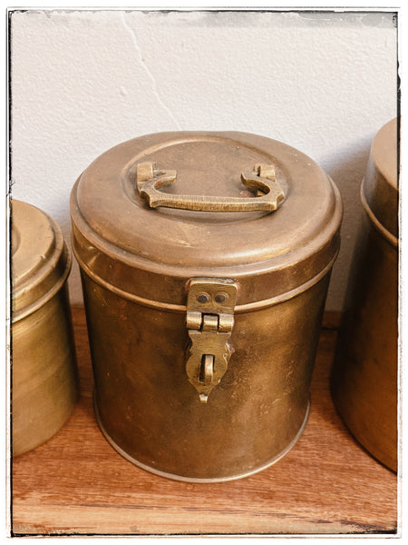 Antique brass bharni
