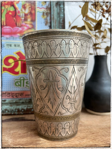 Antique Lassi cup X2