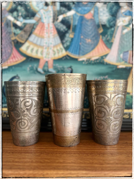 Antique Lassi cup X6