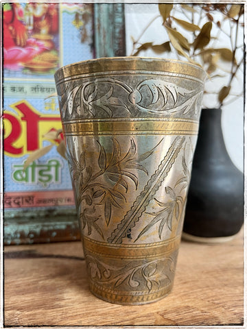Antique Lassi cup X3