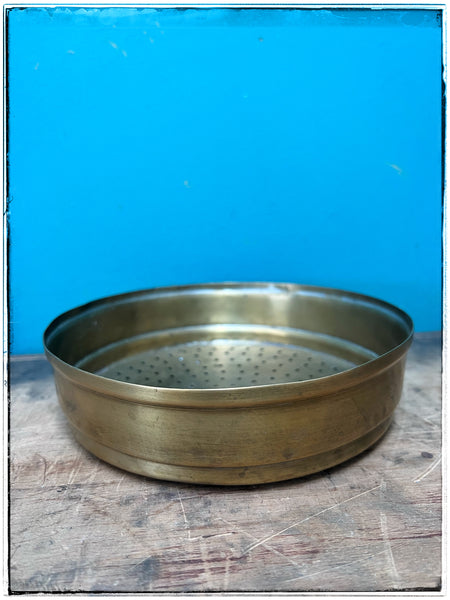 Antique grain sieve