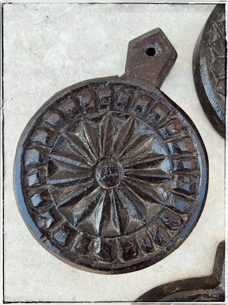 Antique chapati stamps