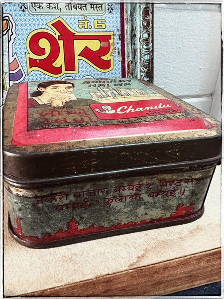 Vintage Bombay Halwa tin