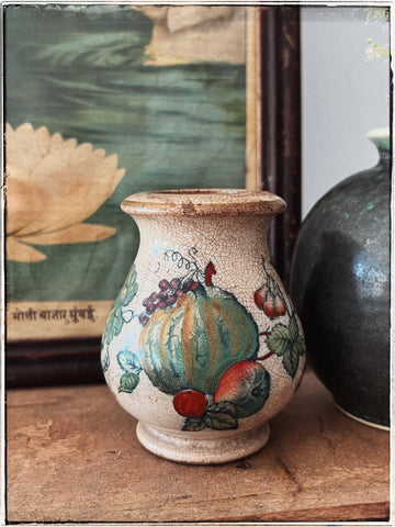 Little antique ceramic vase