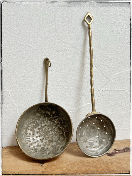 Antique strainers