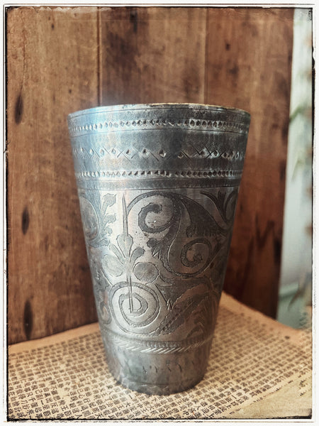 Antique Lassi cup X7