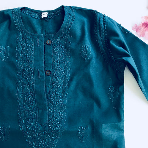 Embroidered kaftan 2 + 4yrs
