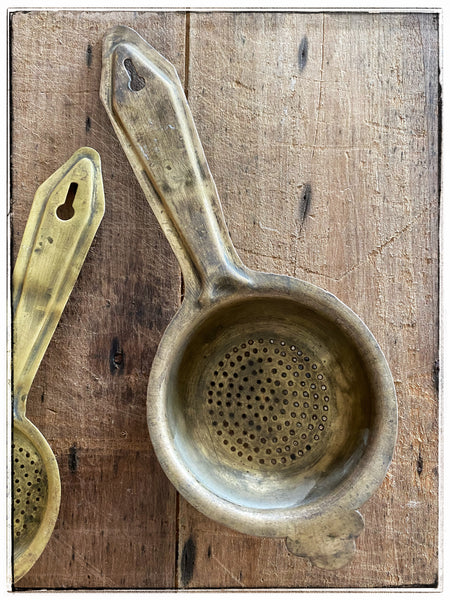 Brass tea strainers