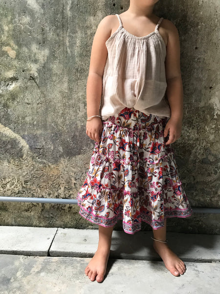 Anokhi ruffle skirt 2-3yrs