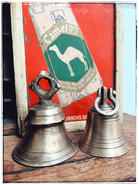 Antique temple bells- small