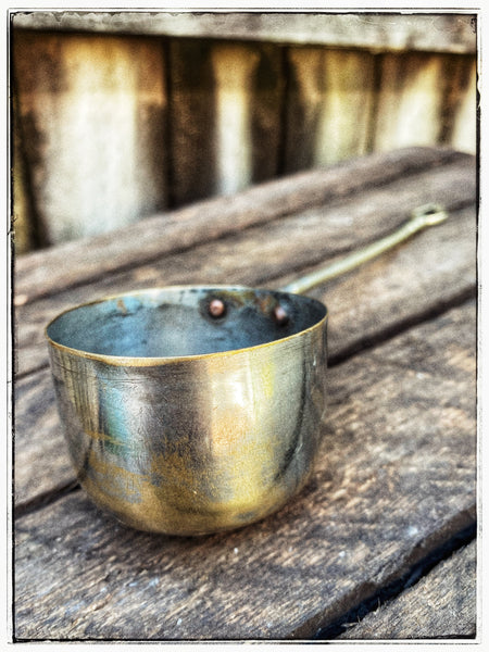Brass cup ladle