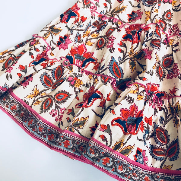 Anokhi ruffle skirt 2-3yrs