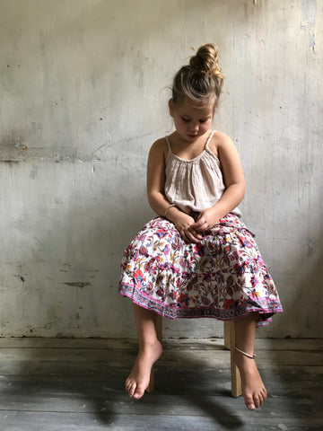 Anokhi ruffle skirt 2-3yrs