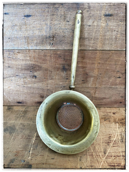 Vintage chai strainer