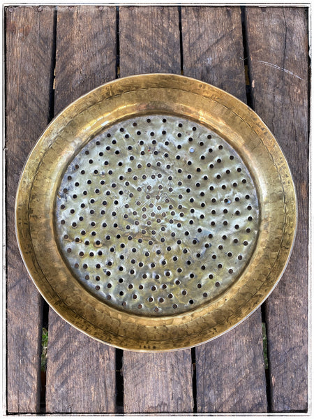 Antique grain sieve- medium